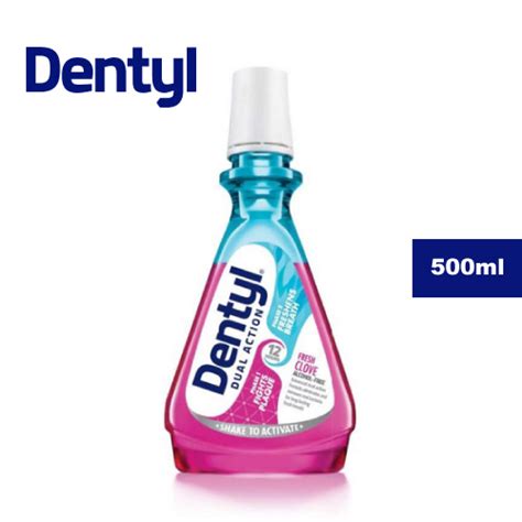 dentyl active clove mouthwash 500ml bemata