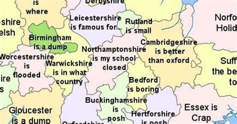The Greatest Map Of English Counties You Will Ever See