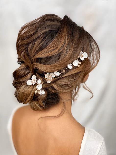 What no one tells you about wedding. Poppy Bridal Hair vines - PS With Love Jewellery Design