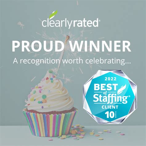 Lc Staffing Wins Clearlyrateds 2022 Best Of Staffing Client And Talent