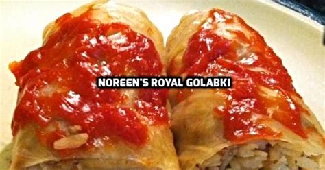 Stuffed Cabbage Rolls Royal Golabki Just A Pinch Recipes