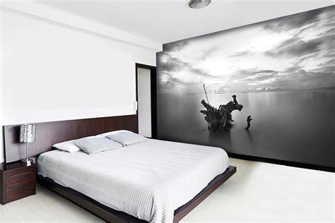 Walls and Murals Custom Wallpapers: Black and White Wallpaper For Walls