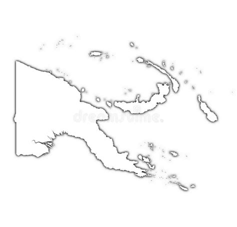 Papua New Guinea Map Stock Illustrations 4630 Papua New Guinea Map