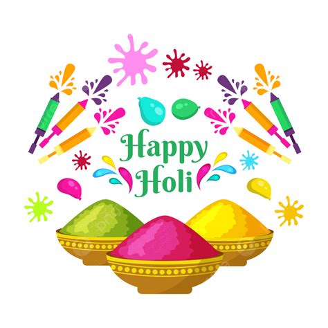 Happy Holi Poster Vector Png Images Happy Holi Multicolor Illustration