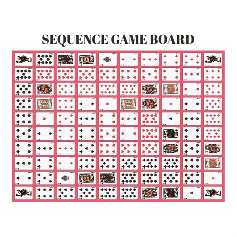 Sequence Board Game Diy Games Math Games Sequence Game Lavender