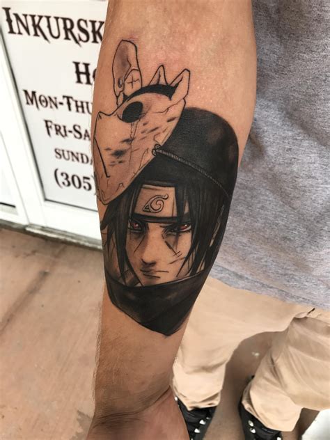 Uchira Itachi Tattoo Naruto Tattoo Anime Tattoos Tattoos Kulturaupice