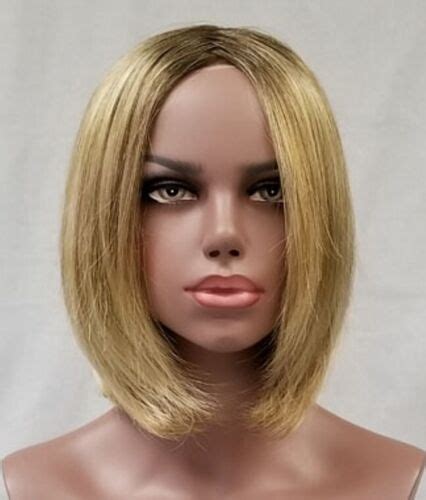 Lace Front Womens Lady Short Straight Hair Bob Style Wig No Bangs Luna