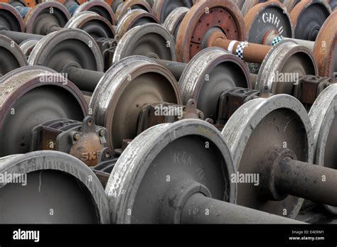 Rail Wheels And Axle Hi Res Stock Photography And Images Alamy