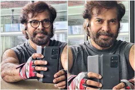 Malayalam Superstar Mammootty's Post Workout Selfies Prove Age is Just