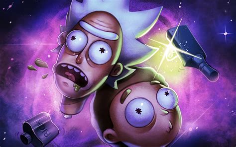 The great collection of rick and morty wallpapers for desktop, laptop and mobiles. 2880x1800 Morty Smith and Rick Sanchez FanArt Macbook Pro ...