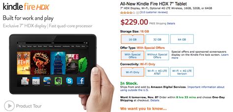 Kindle Fire Hdx 7 Inch Cyber Monday Sale On Amazon 50 Tablet 7