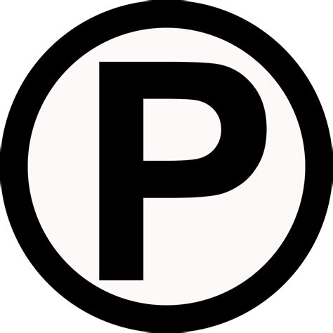 Parking Symbol Circle Png Picpng