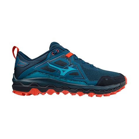 Mizuno Wave Mujin 8 Mens Trail Running Shoes Morroccan Bluealgiers