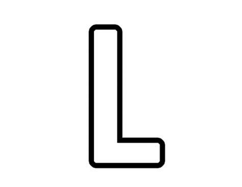 Letter L Clipart Black And White Clip Art Library