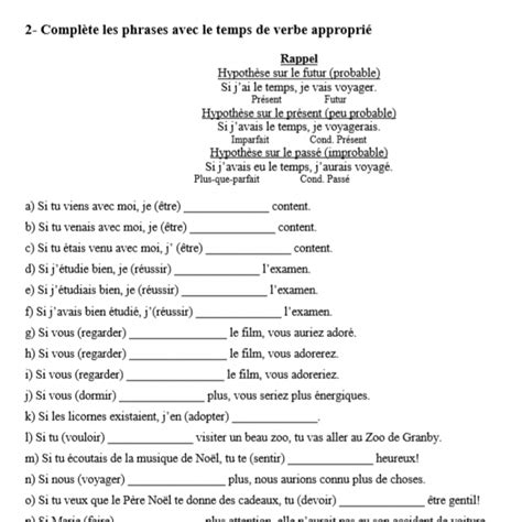 Outils pour le français cm1 corrigé. Exercices de conjugaison - Niveau A2-B1