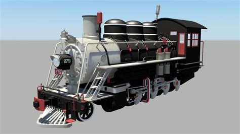 Locomotive 279 3d Model Turbosquid 1163545