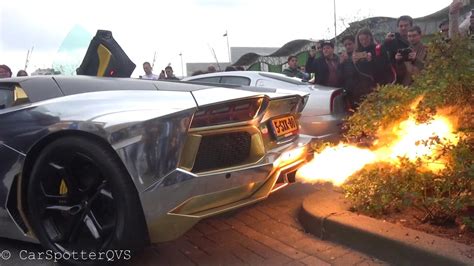Lamborghini Aventador W Capristo Exhaust Sets Bushes On Fire Insane