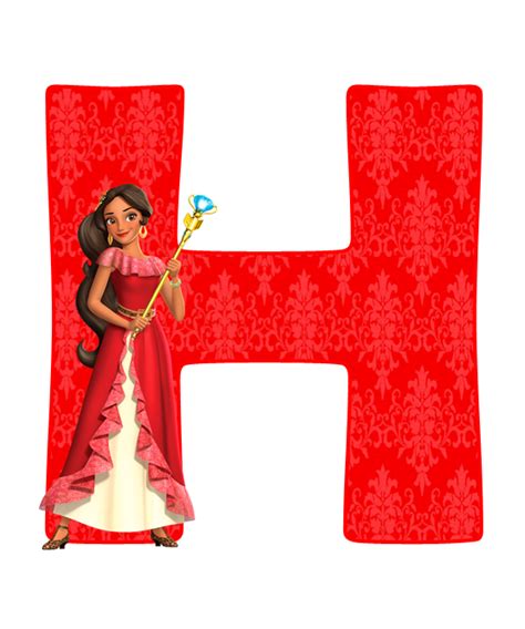 Kits Imprimibles Gratis Abecedario Y Números Elena De Avalor