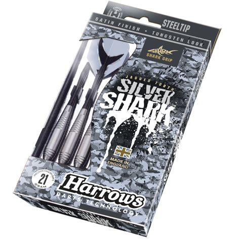 Harrows Darts Silver Shark 21gr Steeltip