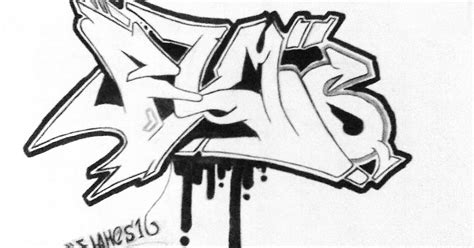 Terpopuler 16 Sketsa Graffiti