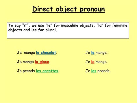 Ppt Les Pronoms Dobjet Direct Direct Object Pronouns Powerpoint Hot My Xxx Hot Girl