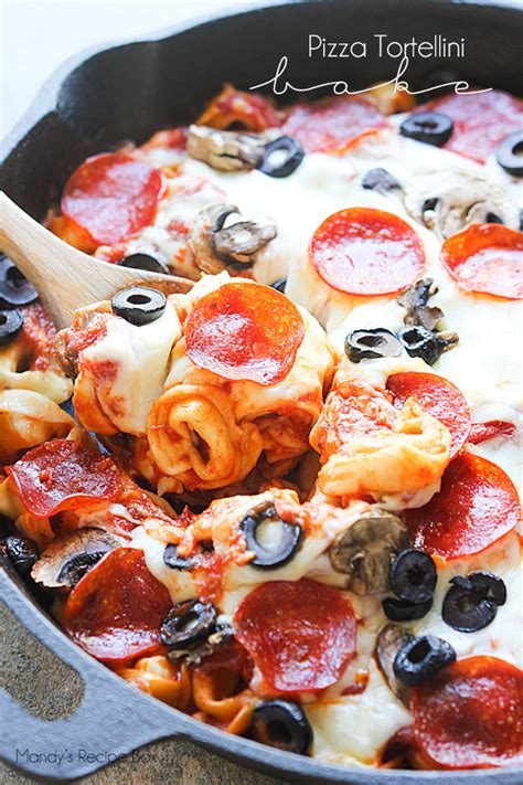 Step 4 bring a large pot of lightly salted water to a boil. Pizza Tortellini Bake | Mandy's Recipe Box