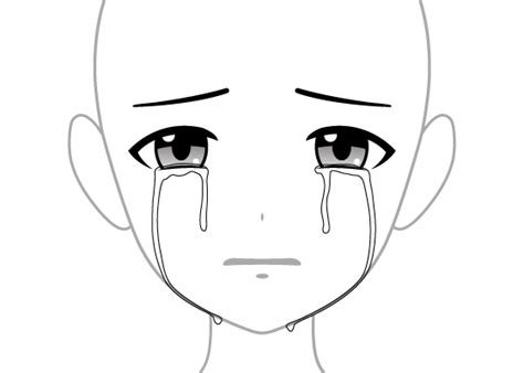 How To Draw A Sad Girl Crying Really Easy Drawing Tut