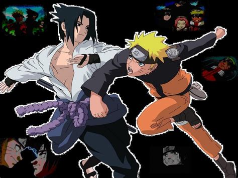 Super And New Wallpapers Anime Wallpaper Naruto Vs Sasuke 1280 X 1024