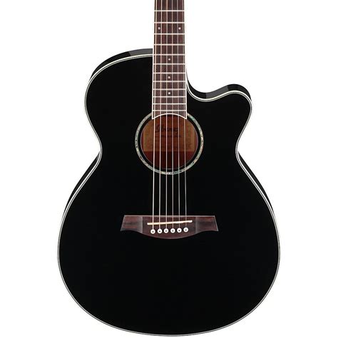 Ibanez Aeg10ii Cutaway Acoustic Electric Guitar Black