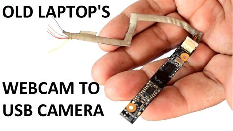 How to use wireless security cameras with a wifi router. Old Laptop camera to USB Camera Conversion || How to make ...
