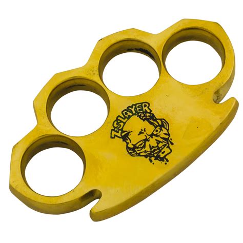 Dalton 10 Oz Real Brass Knuckles Buckle Paperweight Heavy Duty Z Slayer