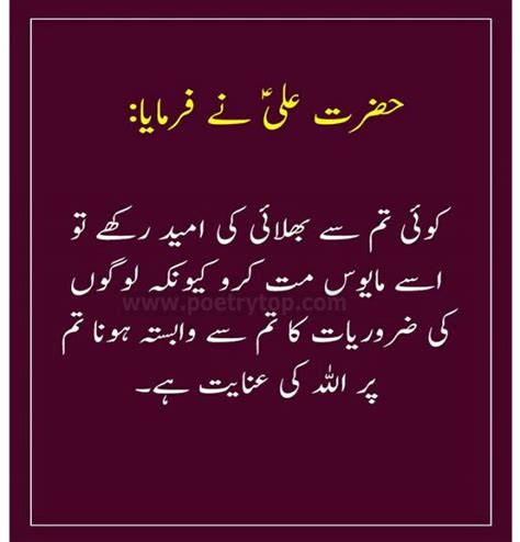 Hazrat Ali R A Quotes Imam Ali A S Quotes Urdu Images Sms Ali