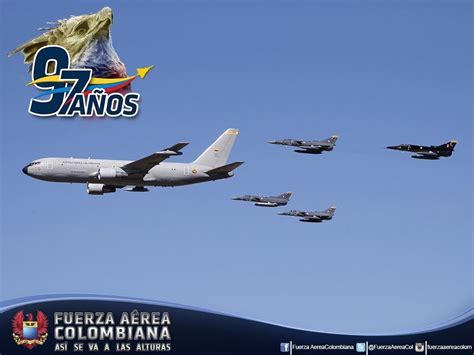 97 Años De Gloria De La Fuerza Aérea Colombiana ¡así Se Va A Las
