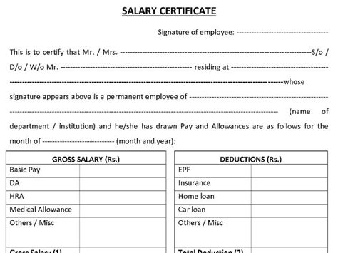 The family would consist of the applicant, his or her parents. Download Salary Certificate Formats - Word, Excel and PDF | Mala.co.in