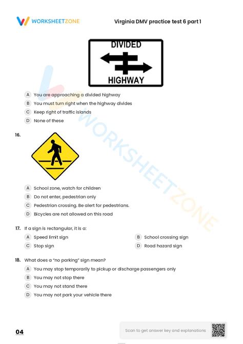 Free Printable Virginia DMV Practice Test Worksheetzone, 52% OFF