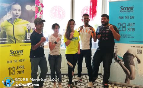 Calling all home based warriors, it is time to run !!! SCORE Marathon 2019 Ambassador Launch Malaysia - Selina ...