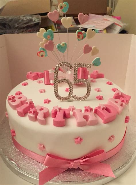 65th Birthday Cake Decorating Cake Creations Desserts