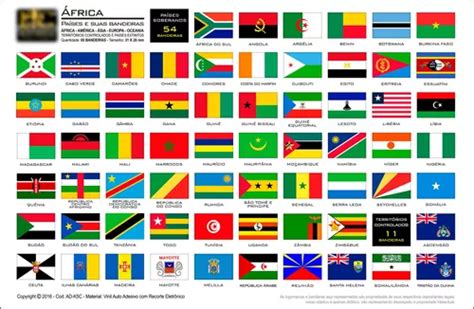 Adesivos 289 Bandeiras Países Do Mundo Kit 5 Continentes Parcelamento Sem Juros