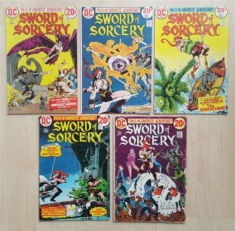 Dc Comics Sword Of Sorcery Complete Set Issues 1 5 Catawiki