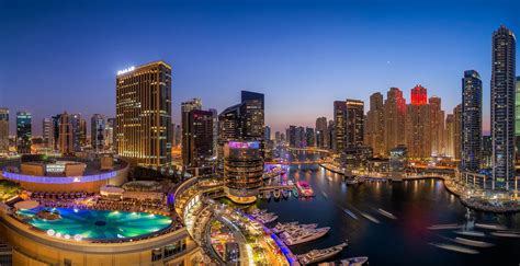 Wallpaper Id 609821 Uae Dubai Landscape Dubai City 1080p Night