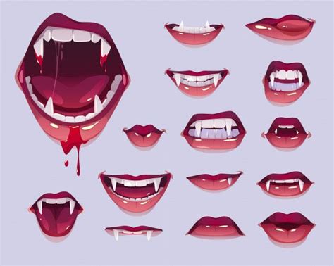 Female Vampire Vampire Mouth Drawing This Video Starts With A Recap Of