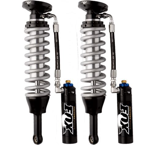 FOX 2.5 Factory Res Adj 0-3 Front Lift Shocks 2007-2021 Toyota Tundra