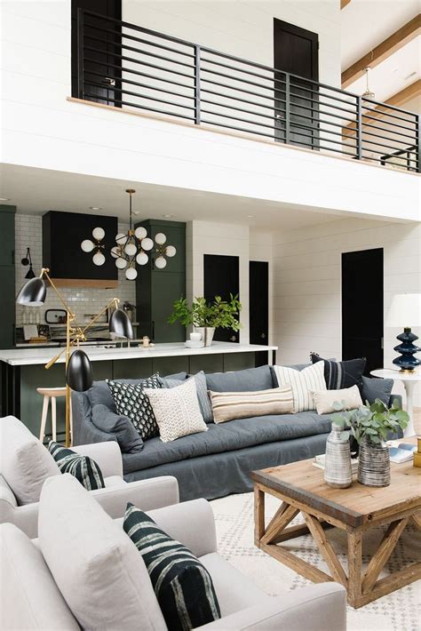 This type of office cabin interior design ideally suits workspaces, where there is a lack of space. Modern Cabin on the Lake Photo Tour | Modern cabin interior, Cabin interior design, Modern cabin ...