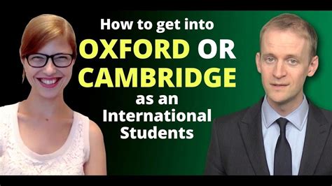 Here a 10 helpful and important tips to get you on your way. How to get into Oxford or Cambridge as an international ...