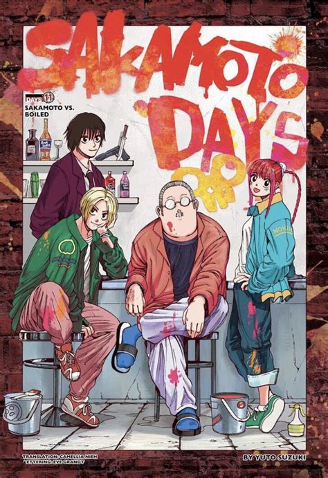 Sakamoto Days Ch 11 Color Page Manga Covers Manga Art Anime Inspired