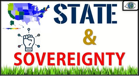 Concept Of State And Sovereignty