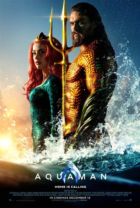Aquaman And Mera Look Awesome In New Aquaman Posters And Behind The