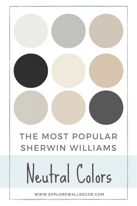 What Are The Most Popular Sherwin Williams Neutral Colors 2023