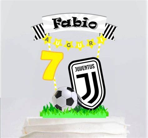 Whether you're hosting a lavish reception that calls for an elegant script font. Juventus cake Topper//football Club cake topper//Cake ...