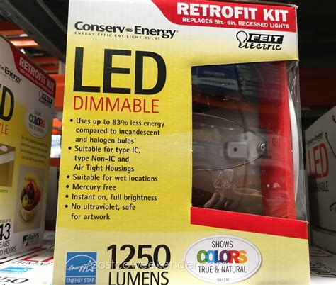 We did not find results for: Feit LED Dimmable Retrofit Kit | Costco Weekender
